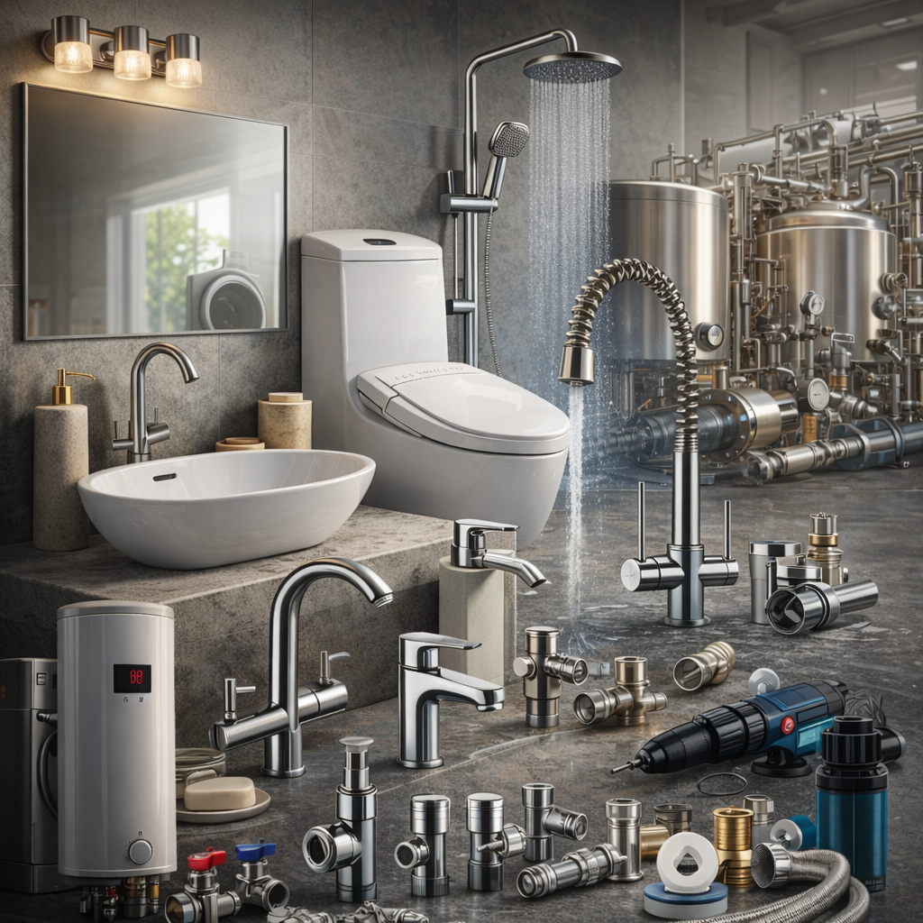 مواد ومعدات صحية