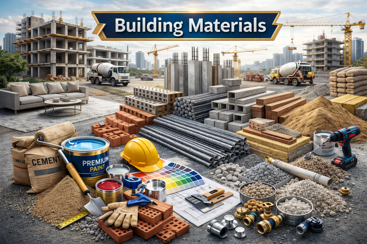 توريد مواد البناء